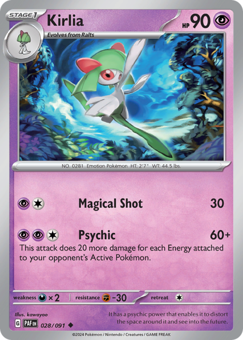 Kirlia - PAF #28 - Normal