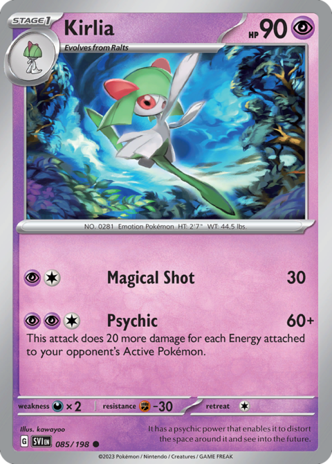 Kirlia - SVI #85 - Holo