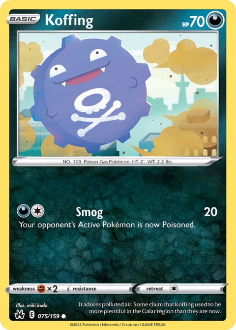 Koffing - CRZ #75 - Normal