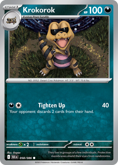 Krokorok - BLK #58 - Normal