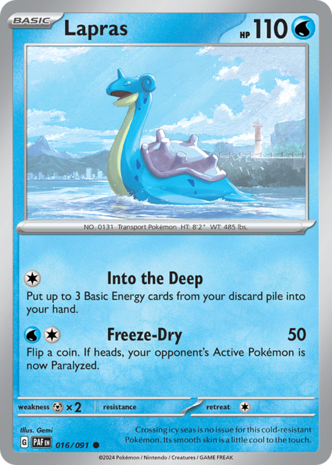 Lapras - PAF #16 - Normal