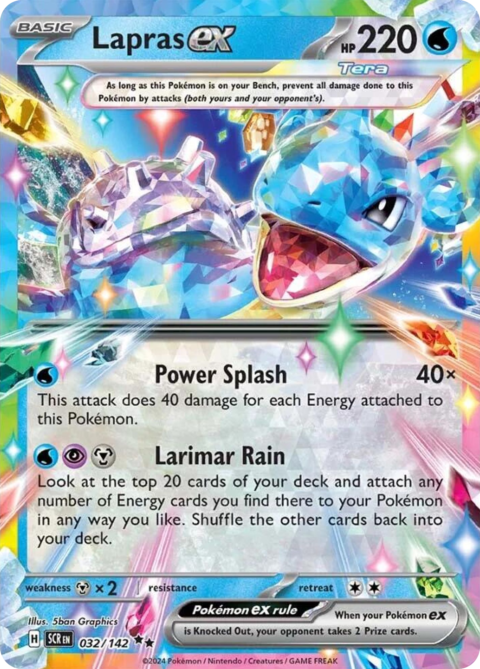 Lapras ex - SCR #32