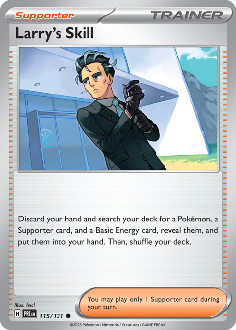 Larry's Skill - PRE #115 - Reverse Holo