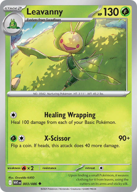 Leavanny - WHT #3 - Reverse Holo