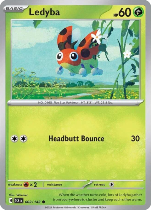 Ledyba - SCR #2 - Reverse Holo