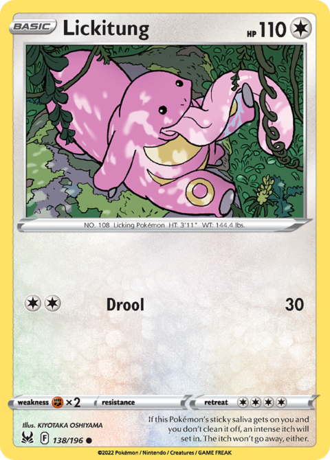 Lickitung - LOR #138 - Normal