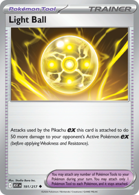 Light Ball - ASC #191 - Reverse Holo