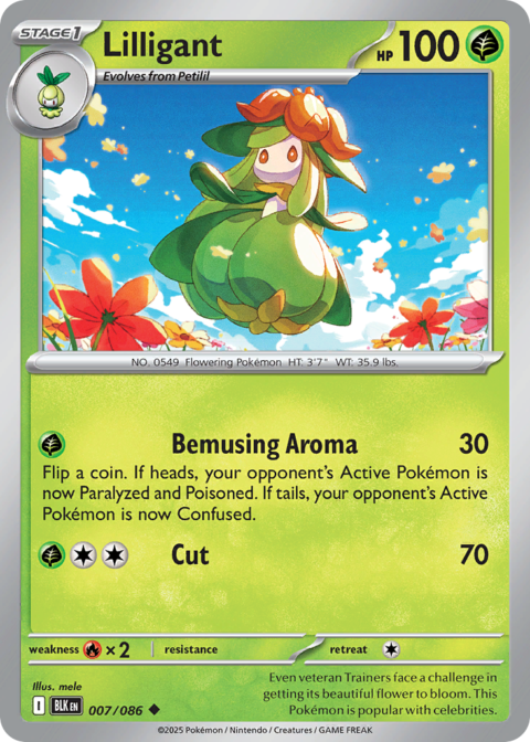 Lilligant - BLK #7 - Normal