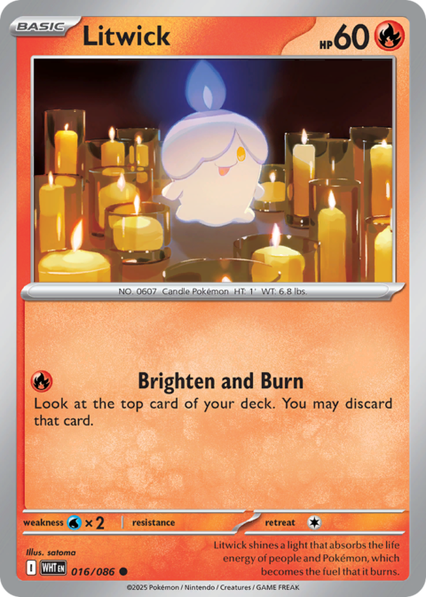 Litwick - WHT #16 - Reverse Holo