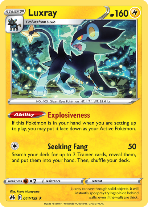 Luxray - CRZ #44 - Normal