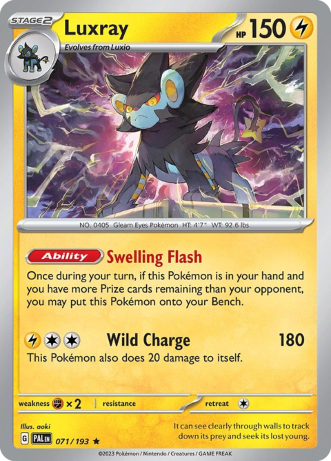 Luxray - PAL #71 - Normal