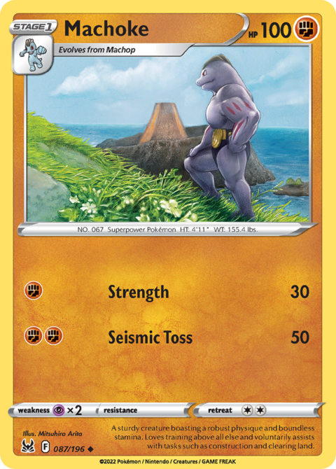 Machoke - LOR #87 - Normal