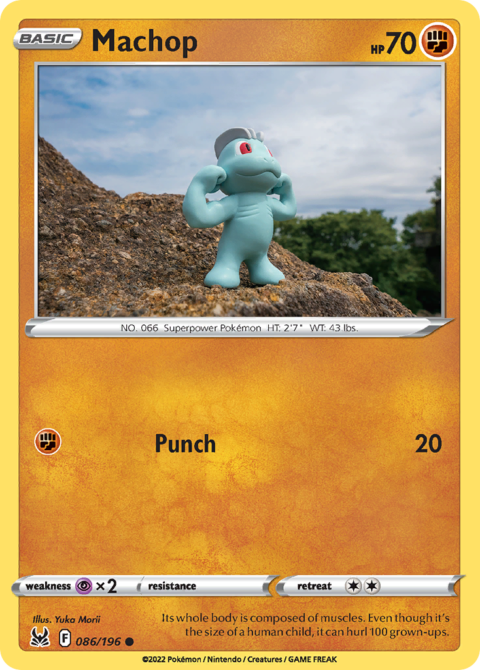 Machop - LOR #86 - Normal