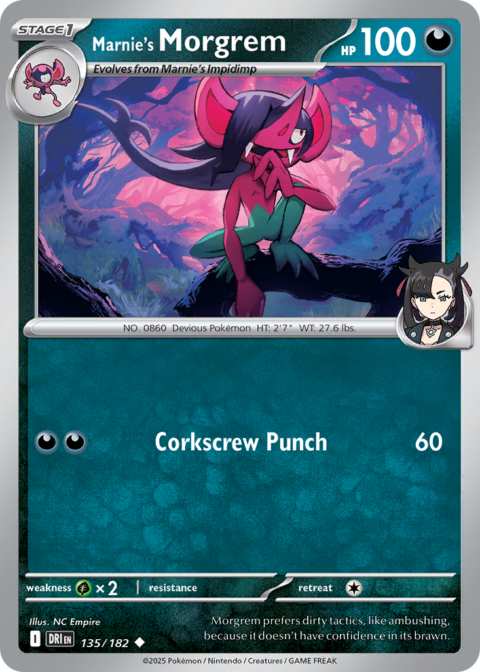Marnie's Morgrem - DRI #135 - Reverse Holo