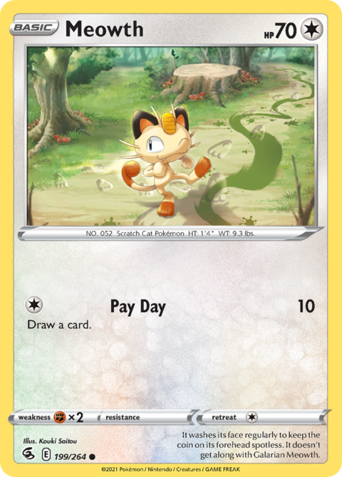 Meowth - FST #199 - Normal