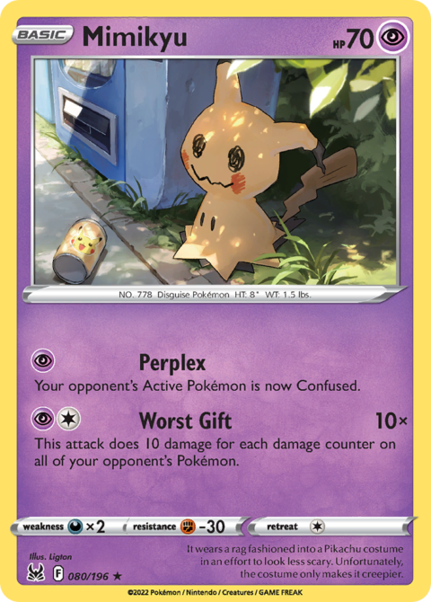 Mimikyu - LOR #80 - Normal