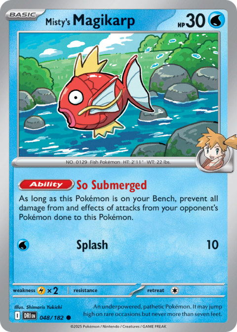 Misty's Magikarp - DRI #48 - Normal