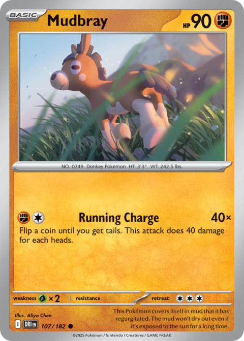 Mudbray - DRI #107 - Reverse Holo