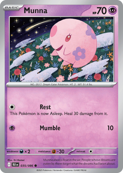 Munna - BLK #35 - Reverse Holo