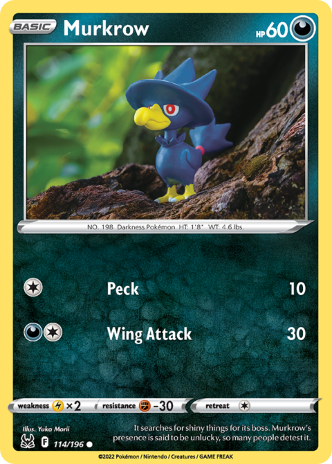 Murkrow - LOR #114 - Normal