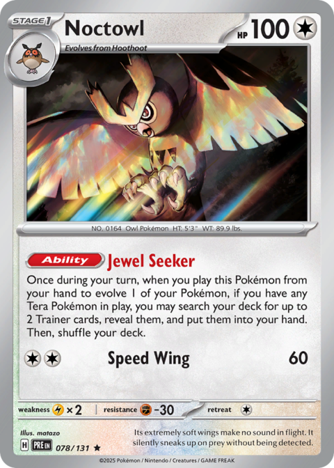 Noctowl - PRE #78 - Holo