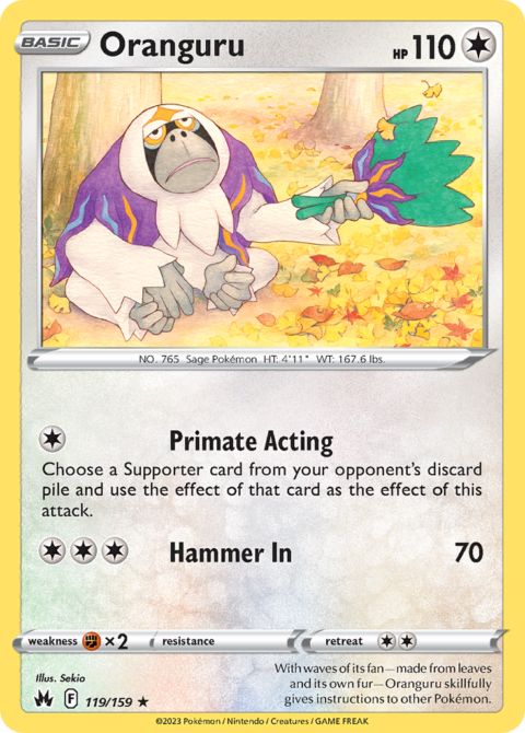 Oranguru - CRZ #119 - Normal