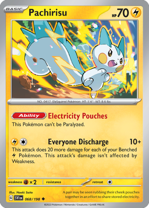 Pachirisu - SVI #68 - Normal