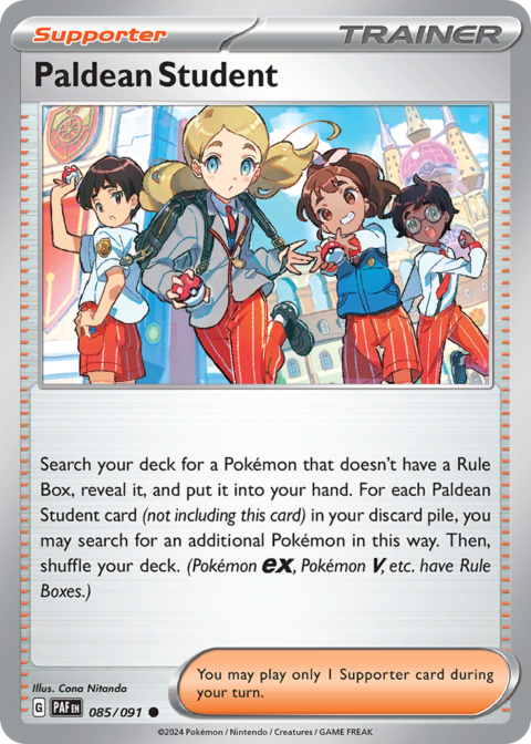 Paldean Student - PAF #85 - Normal