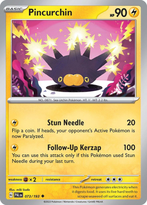 Pincurchin - PAL #73 - Normal