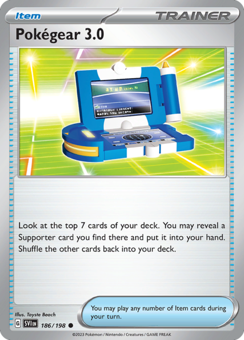 Pokégear 3.0 - SVI #186 - Normal