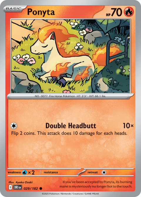 Ponyta - DRI #29 - Normal