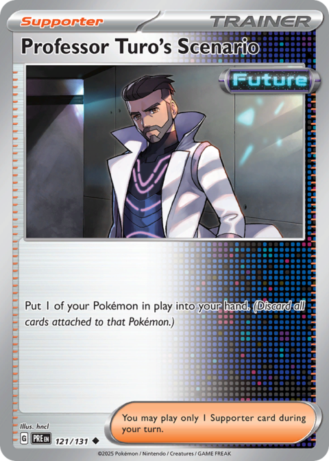 Professor Turo's Scenario - PRE #121 - Reverse Holo