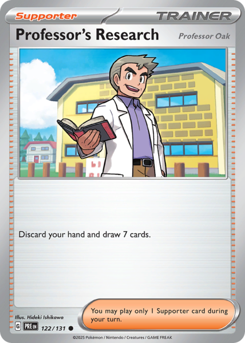 Professor's Research - PRE #122 - Reverse Holo