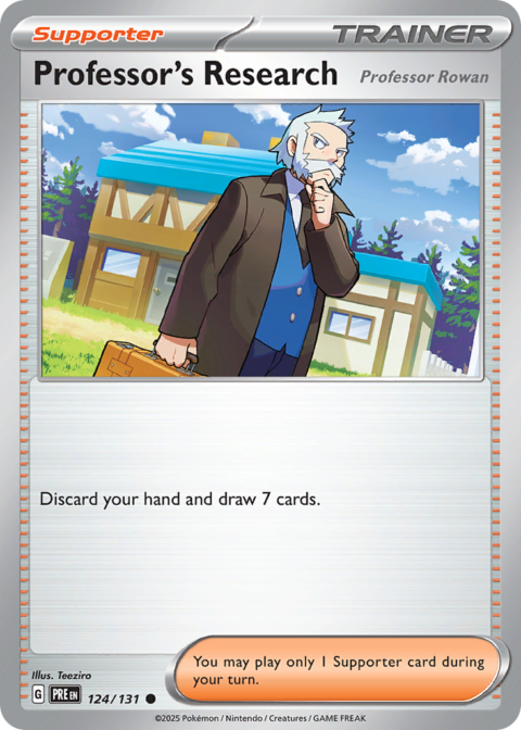 Professor's Research - PRE #124 - Reverse Holo