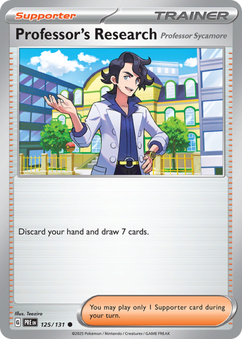 Professor's Research - PRE #125 - Reverse Holo