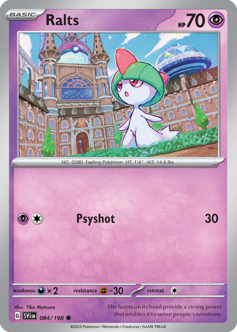 Ralts - SVI #84 - Normal