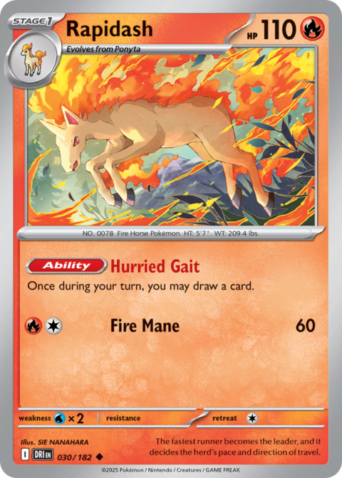 Rapidash - DRI #30 - Normal