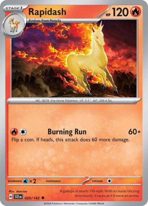 Rapidash - SCR #20 - Normal