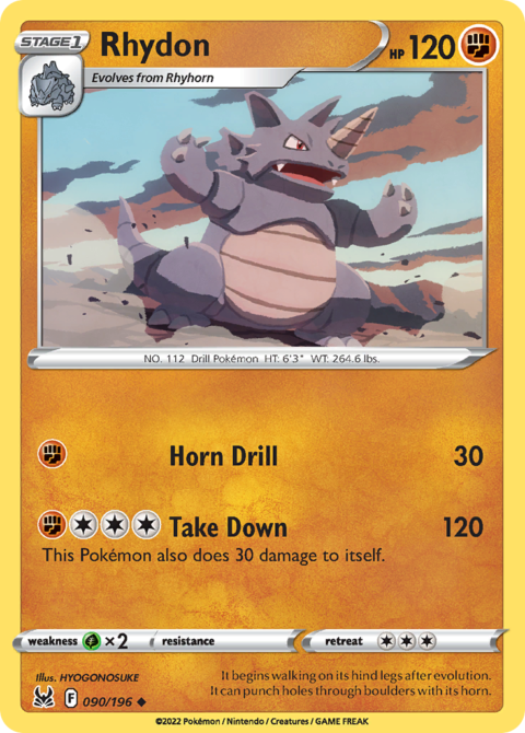 Rhydon - LOR #90 - Normal