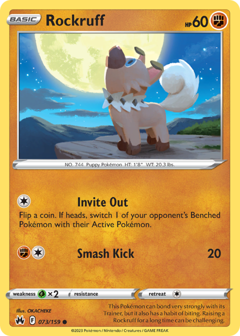 Rockruff - CRZ #73 - Normal