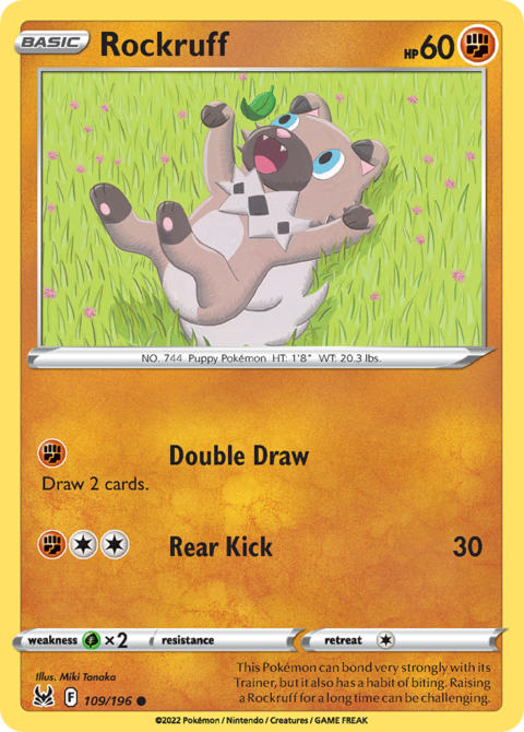 Rockruff - LOR #109 - Normal