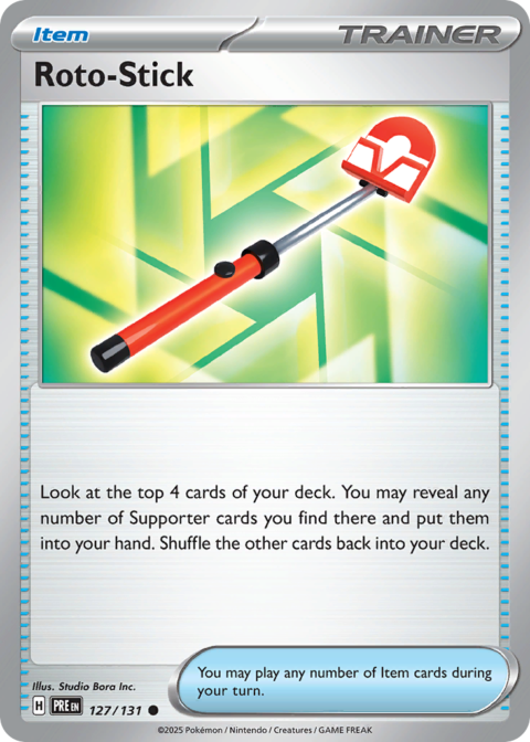 Roto-Stick - PRE #127 - Reverse Holo