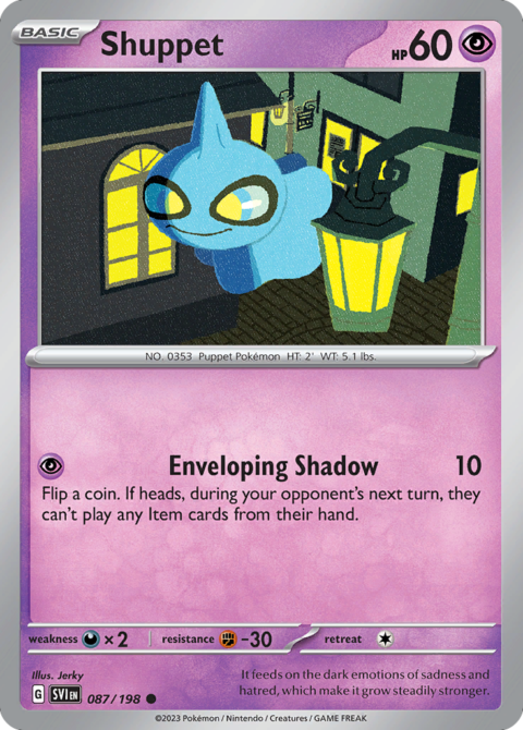 Shuppet - SVI #87 - Reverse Holo