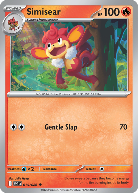 Simisear - WHT #15 - Reverse Holo