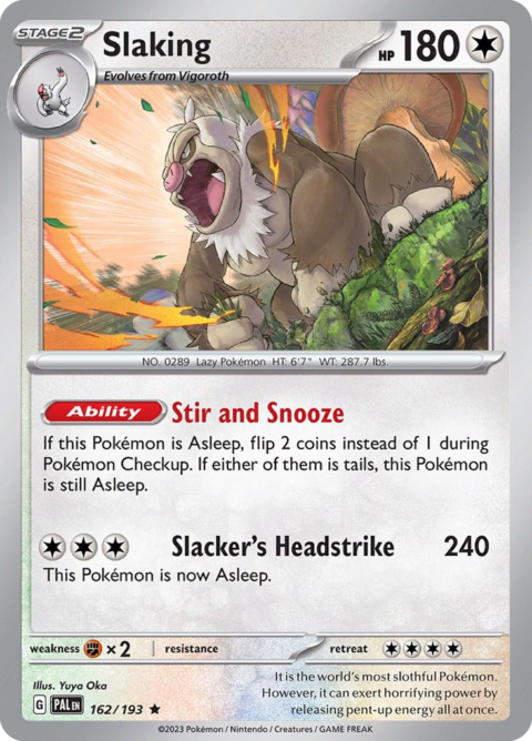 Slaking - PAL #162 - Normal