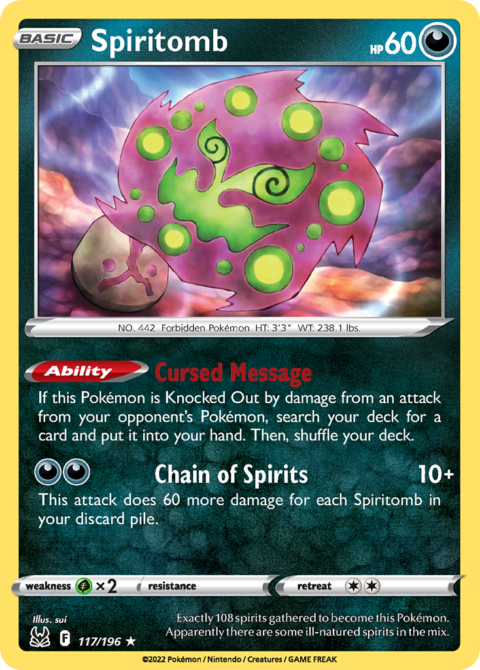 Spiritomb - LOR #117 - Normal
