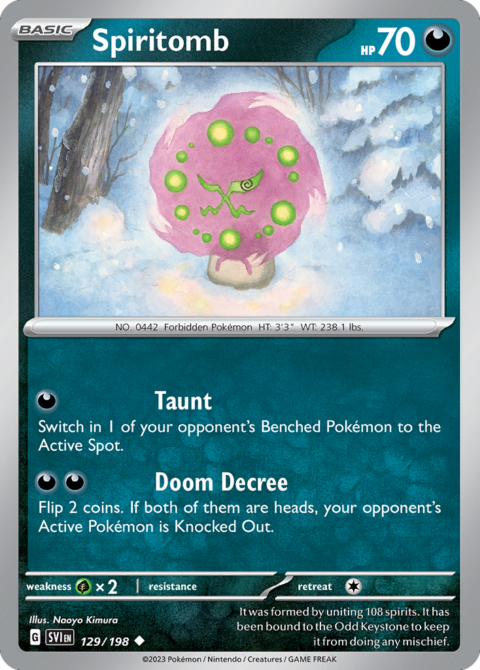 Spiritomb - SVI #129 - Normal