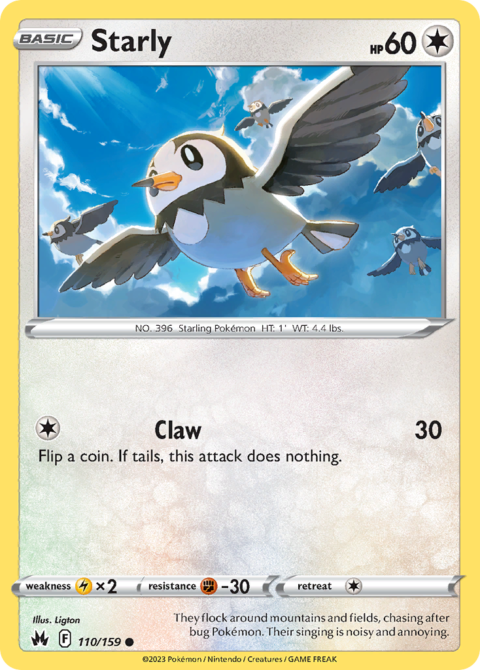 Starly - CRZ #110 - Normal