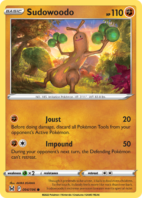 Sudowoodo - LOR #94 - Normal