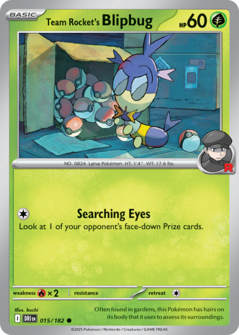 Team Rocket's Blipbug - DRI #15 - Normal